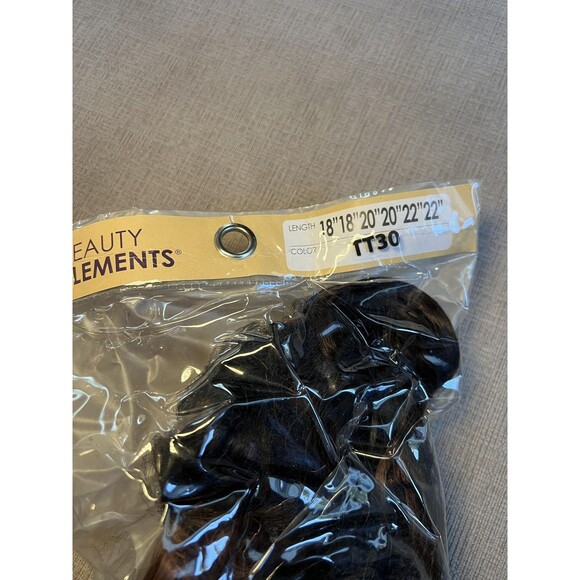 Beauty Elements Dominican French Body Hair Extensions TT30 Lace Closure 18 20 22 - Picture 1 of 4